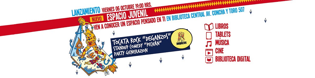 Lanzamiento nuevo Espacio Juvenil del Centro Bibliotecario de Puente Alto.