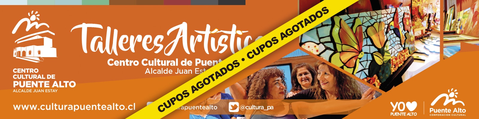 Nuevos Talleres Centro Cultural de Puente Alto Alcalde Juan Estay.