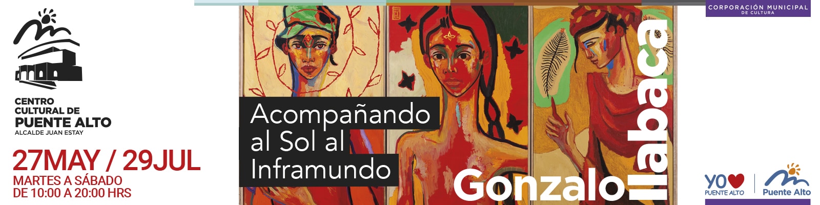 Expo de Gonzalo Ilababa se presentará en el Centro Cultural de Puente Alto Alcalde Juan Estay.