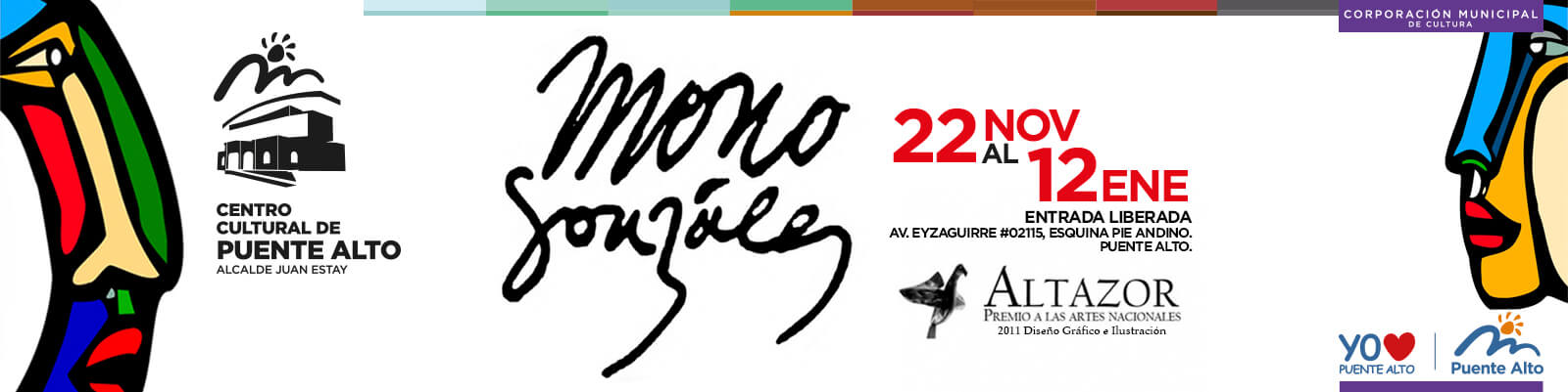 Exposición de xilografías del muralista Mono González.