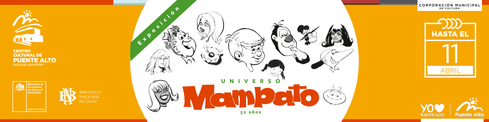 Visita la Exposición “Universo Mampato”.