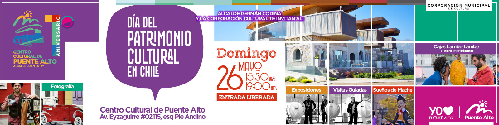 Celebra los 20 años del Día del Patrimonio Nacional.