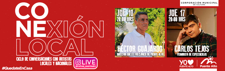 Carlos Tejos y Héctor Guajardo protagonizan Conexión Local en diciembre