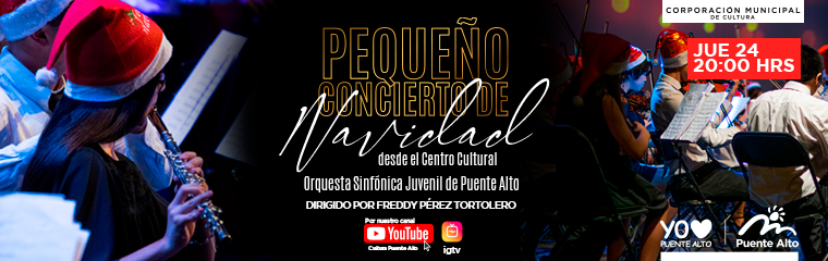 Concierto Virtual: Navidad con la Orquesta Sinfónica Juvenil de Puente Alto