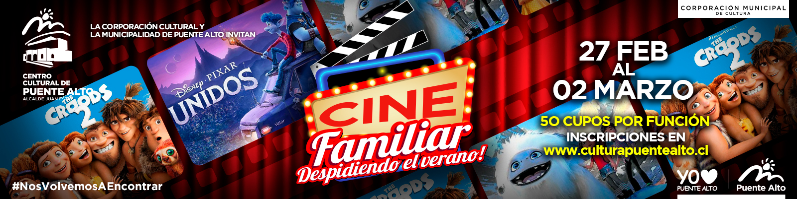 El cine vuelve a nuestro Centro Cultural