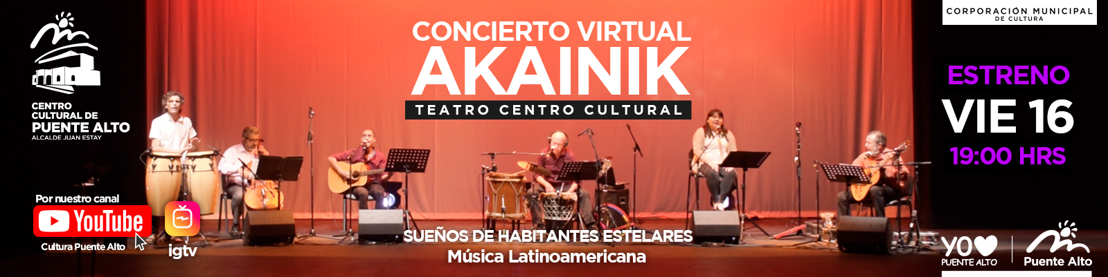 Concierto Virtual Akainik: Sueños de Habitantes Estelares