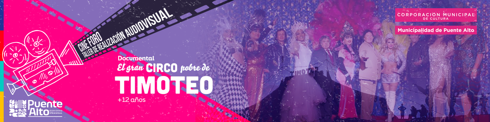 Puente Alto invita a reflexionar con el documental “El gran circo pobre de Timoteo” en nueva sesión de Cine Foro