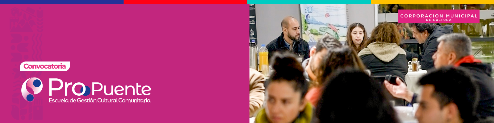 Convocatoria abierta: Escuela de Gestión Cultural Comunitaria Pro.Puente 2025