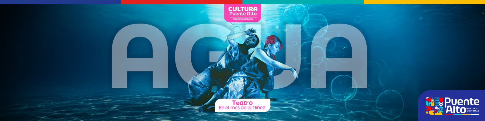 Obra de teatro “Agua” se presenta en el Mes de la Niñez en Puente Alto