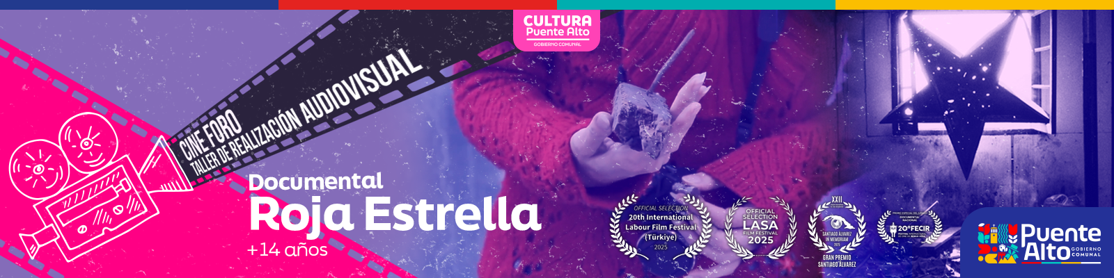 El documental “Roja estrella” llega a Puente Alto para una jornada de memoria y diálogo
